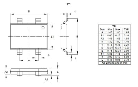 DiodesZetex Brückengleichrichter 600V TTL