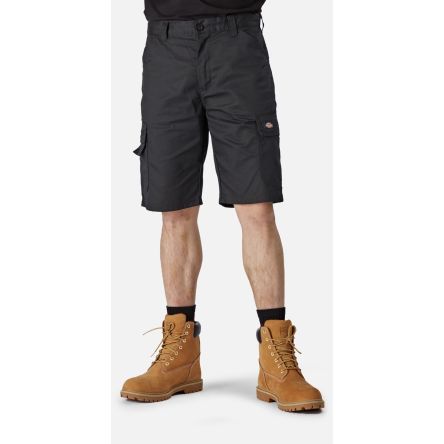 Dickies Everyday, Herren Arbeitsshorts, 35 % Baumwolle, 65 % Polyester Schwarz, Größe 30cm