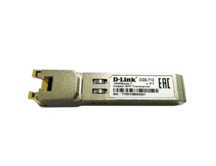D-Link Compatible RJ45 Copper Transceiver Module, 10/100/1000Mbit/s