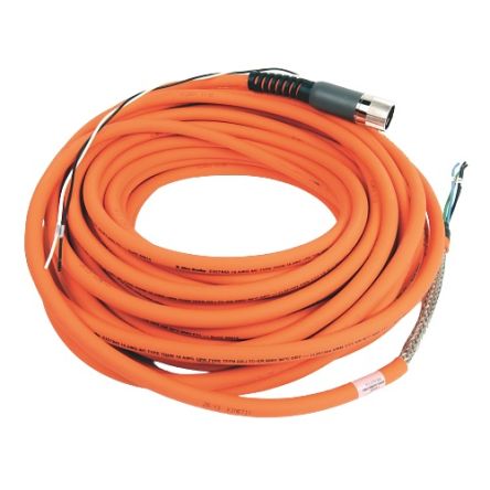 Rockwell Automation Netzkabel Typ Leistung Orange, 25m, 60 V, PVC