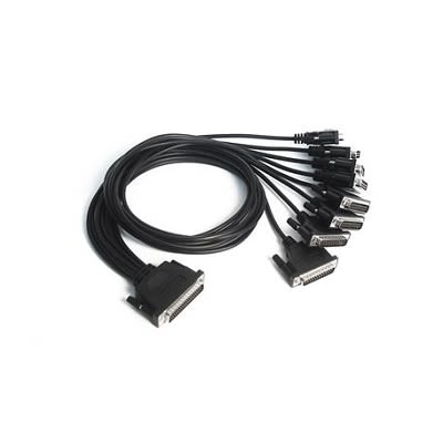 MOXA Serielles Kabel / VHDCI Stecker / 9-poliger D-Sub X 8 Stecker, 1m