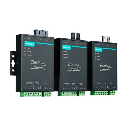 MOXA Convertisseur De Médias Ethernet Multi-mode RS232, RS422, RS485