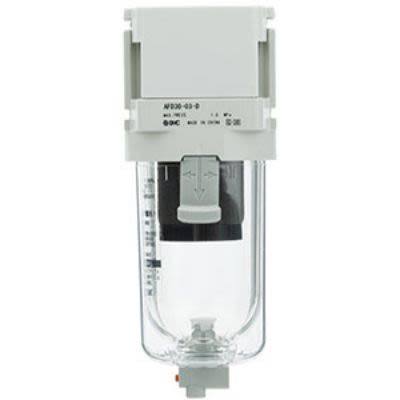 SMC AC20-D Series 5μm G 1/4 0.05MPa To 10 Bar Filter 120L/min Max With None Drain