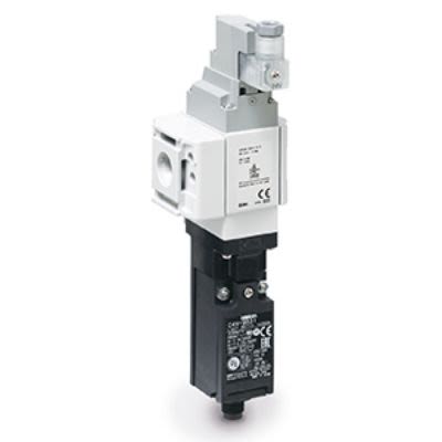 SMC Residual Pressure Exhaust Valve Pneumatic Solenoid Valve - Electrical G 1/2 AC-D Series Series