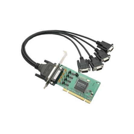 MOXA PCI Erweiterungskarte Seriell, 4-Port RS-232