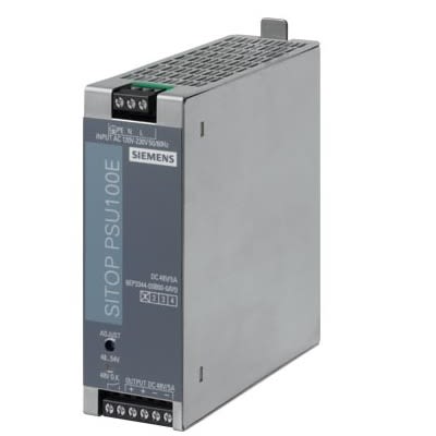 Siemens 6EP3344 DIN Rail Power Supply, 120/230V Ac Input, 48V Dc Dc Output, 5A Output, 240W