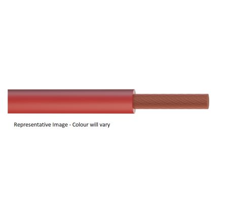 RS PRO Elektrokabel, 1-adrig Typ Dreifachzulassung Rot X 0,75 Mm 14 A, 305m, 600-1000 V, PVC