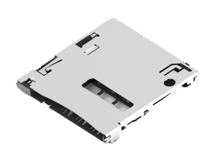 TE Connectivity SIM SIM-Karten-Steckverbinder, 6-polig, Raster 2.54mm, Push-Push