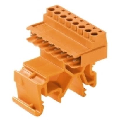 Weidmuller Male PCB Header, 5.08mm Pitch, 8 Way, 1 Row