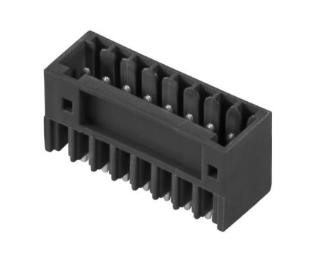 Weidmuller 2.5mm Pitch 5 Way Pluggable Terminal Block, Header, PCB Mount