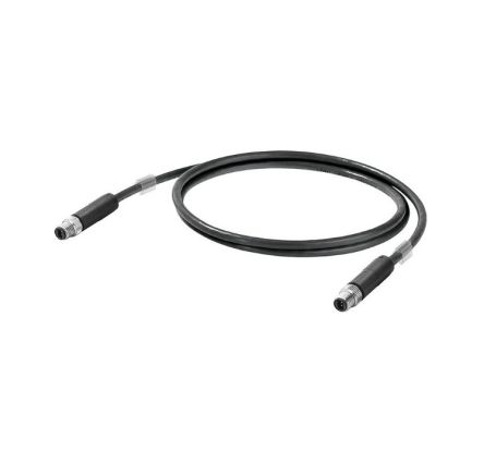 Weidmuller Cable Ethernet Apantallado De Color Negro, Long. 2m