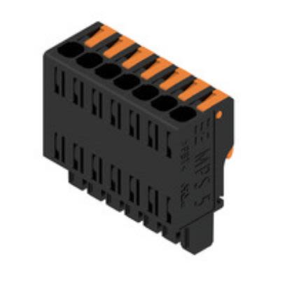 Weidmuller Connecteur De Circuit Imprimé 7 Contacts 1 Rangée(s) Pas De 5mm