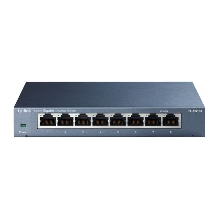 TP-Link Switch Ethernet, 8 Porte, No