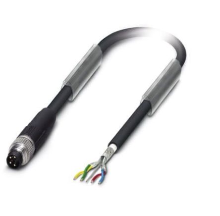 Phoenix Contact Straight Male M8 To Bus Cable, 15m