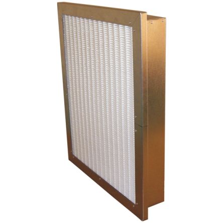 RS PRO Pleated Panel Filter, 495 X 495 X 95mm