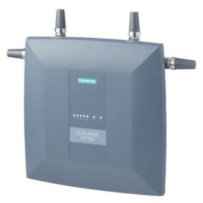 Siemens SCALANCE W1788-1 Wireless Access Point, 1733Mbit/s 2 X M12-Port 10/100Mbit/s 2.4/5GHz IEEE 802.11 A/b/g/n