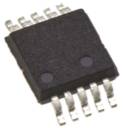 Renesas Electronics Digitales Potenziometer Seriell-I2C 256-Position Linear 1-Kanal MSOP 10-Pin
