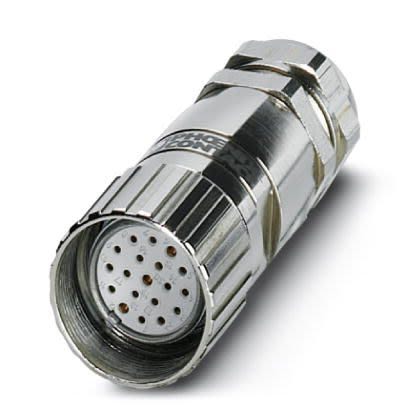 Phoenix Contact Circular Connector, 19 Contacts, Front Mount, M23 Connector, Socket, Female, IP67, V-RC Series