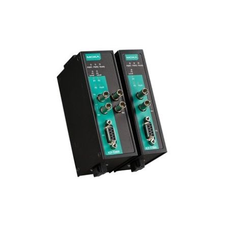 MOXA Ethernet-Medienkonverter, Vollduplex, Single Mode 45km 12Mbit/s, Anschluss: RS232, RS422, RS485