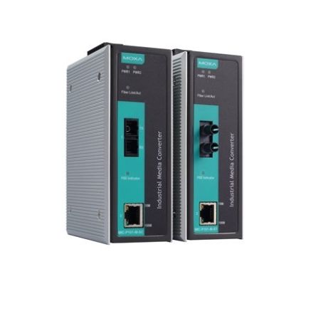 MOXA Ethernet-Medienkonverter 10/100Mbit/s, Vollduplex, Single Mode 40km 10/100Mbit/s, Anschluss: 10/100T, RJ45