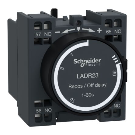 Schneider Electric LADN Hilfskontaktblock 2-polig TeSys, 1 Schließer, 1 Öffner Frontmontage 10 A