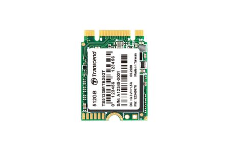 Transcend MTE352T, M.2 2230 Intern Interne Festplatte PCIe NVMe Gen 3.0 X 2 Industrieausführung, 3D, 128 GB, Intern,