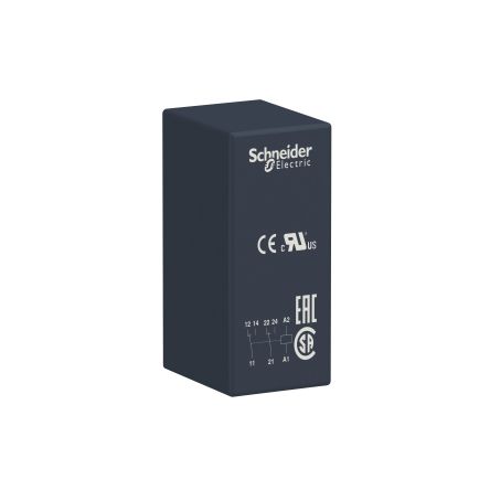 Schneider Electric Harmony Relay RSB Interface Relais, 240V Ac / 240V Ac, 2-poliger Wechsler Steckanschluss 300/12V Dc