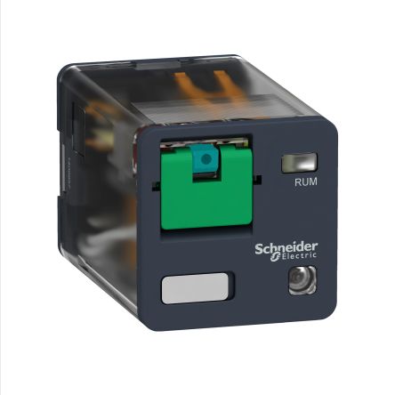 Schneider Electric Harmony Relay RUM Elektromechanisches Interfacerelais, 48V / 48V Dc, 3-poliger Wechsler