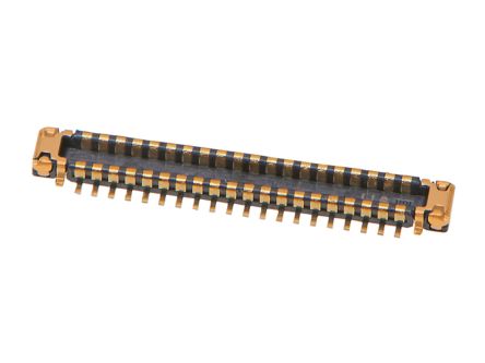 Molex SlimStack Leiterplatten-Stiftleiste, 20-polig / 2-reihig, Raster 0.35mm