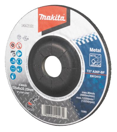 Makita, 125mm Diameter