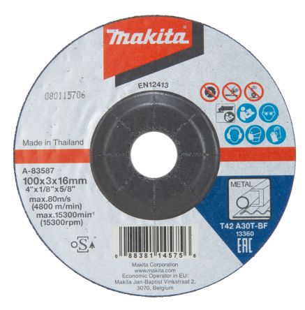 Makita, 100mm Diameter