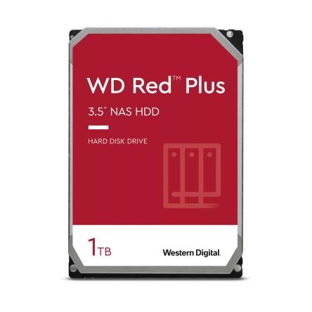Western Digital Disque Dur HDD HDD 8 To 3,5 Pouces SATA III WD Red Plus