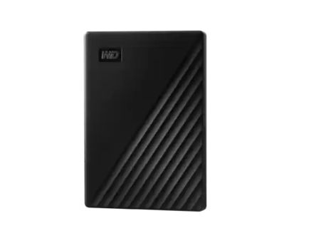 Western Digital My Passport Tragbarer Festplatten-Speicher, 2,5 Zoll Festplattenlaufwerk USB 3.2 Industrieausführung, 2