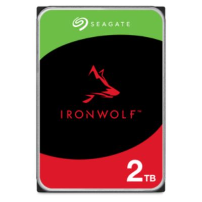 Seagate IRONWOLF, Interne Installation Intern Festplattenlaufwerk SATA III, 2 TB, HDD