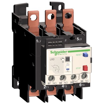 Schneider Electric Relé De Sobrecarga Térmica TeSys, 1 NA + 1 NC, 37 →50 A