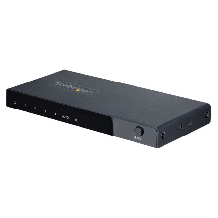 StarTech.com 7.1 Surround-Sound HDMI-Schalter HDMI 4-Port, 1920x1080 4 Videoeingänge 1 Videoausgänge