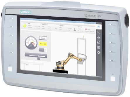 Siemens SIMATIC Series Touch-Screen HMI Display - 9 In, TFT Display, 800 X 480pixels
