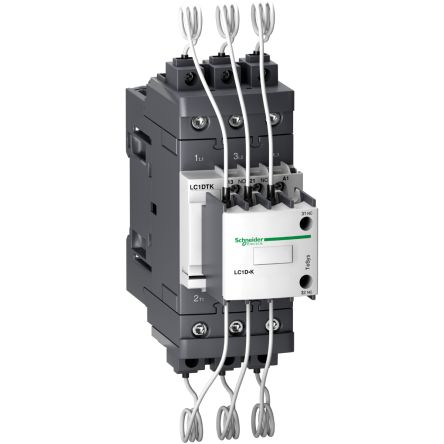 Schneider Electric LC1D Series Contactor, 3-Pole, 1 NO + 1 NC