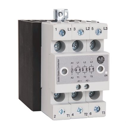 Rockwell Automation Contactor De Estado Sólido 156-C3P20NCB 156-C3P De 3 Polos, 1 NC, 20 A