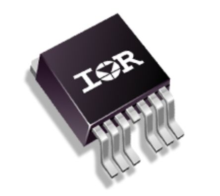 Infineon IRFS7437TRL7PP N-Kanal, PCB-Montage MOSFET 40 V / 295 A D2PAK -7-polig