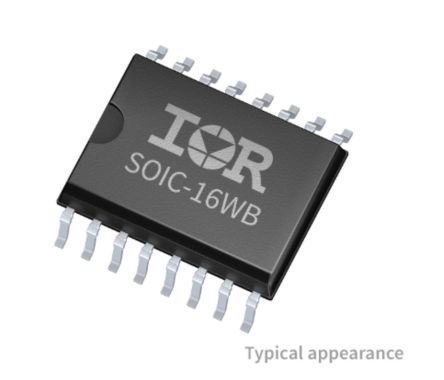 Infineon Gate-Ansteuerungsmodul CMOS, LSTTL 2,5 A 10 → 20V 16-Pin 16-Leiter-SOIC 17ns