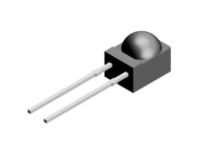 Vishay PIN-Fotodiode 950nm, THT Drahtanschluss-Gehäuse 2-Pin