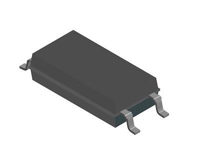 Vishay, VOL617A-4T Phototransistor Output Optocoupler, Surface Mount, 4-Pin