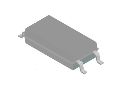 Vishay, VOL628A-2X001T Phototransistor Output Optocoupler, Surface Mount, 4-Pin