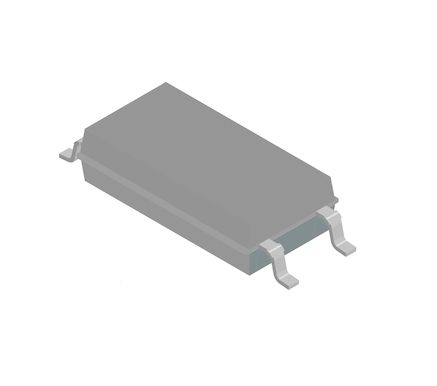 Vishay, VOL628A Phototransistor Output Optocoupler, Surface Mount, 4-Pin