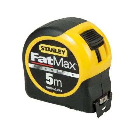 Stanley FatMax Cinta Métrica De 8m, Anchura 32 Mm Con Sistemas Imperial Y Métrico