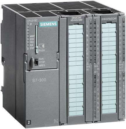 Siemens S7-300 SPS CPU, 28 Eing. / 24 Digitaleing. Analog/Digital Ausg.Typ Analog/Digital Eing.Typ Für ACS 400