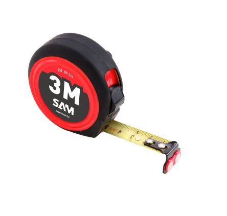 SAM 10m Tape Measure, Metric & Imperial