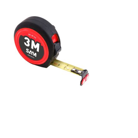 SAM 3m Tape Measure, Metric & Imperial