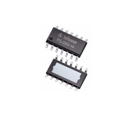 Infineon Power Switch IC Hochspannungsseite Hochspannungsseite 0.012Ω 28 V Max. 3 Ausg.